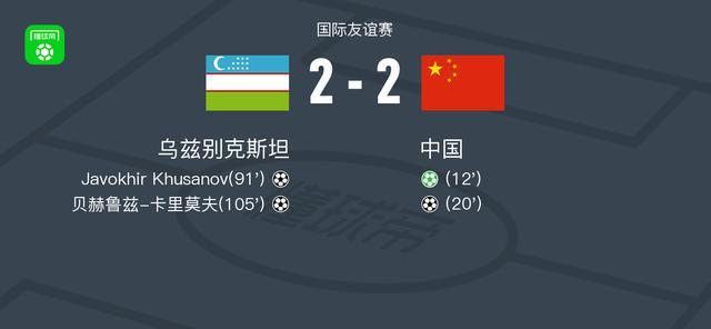 平台游戏-国足封闭热身赛2-2战平乌兹别克斯坦,林良铭点射,谢文能破门